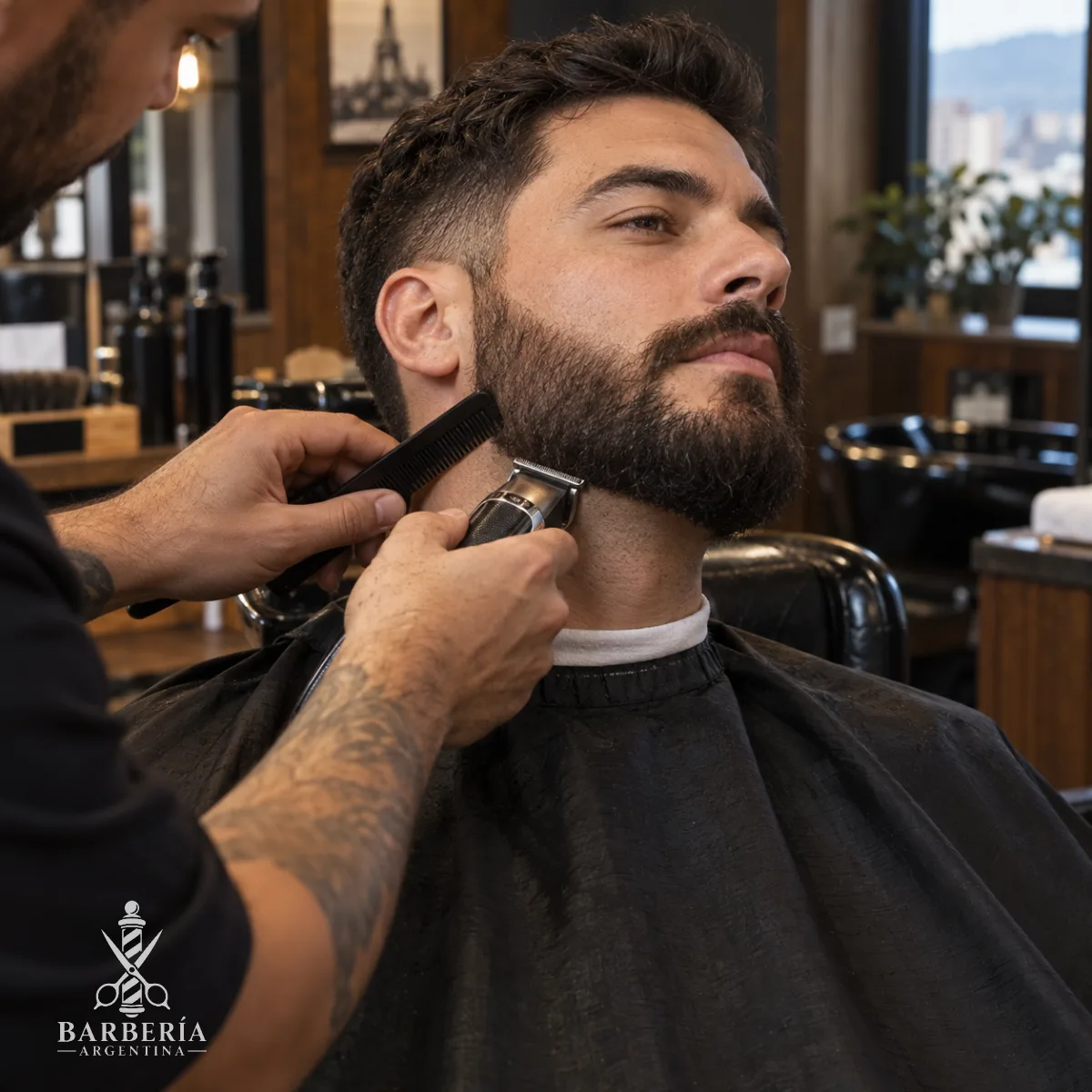 Perfilado de barba