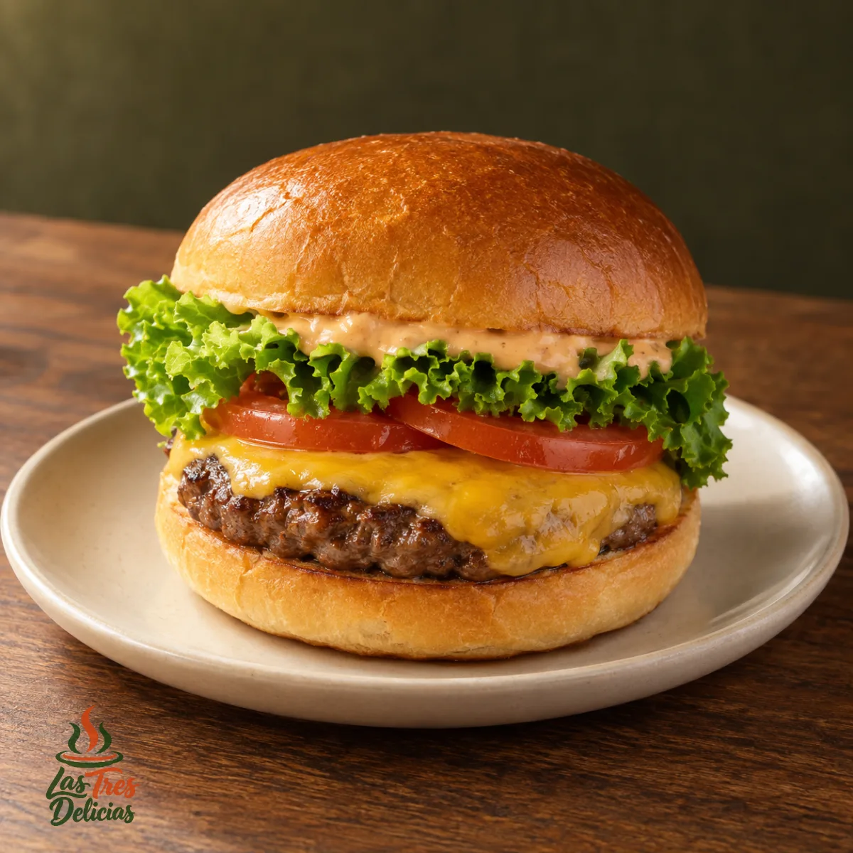 Foto de Hamburguesa sencilla Sola