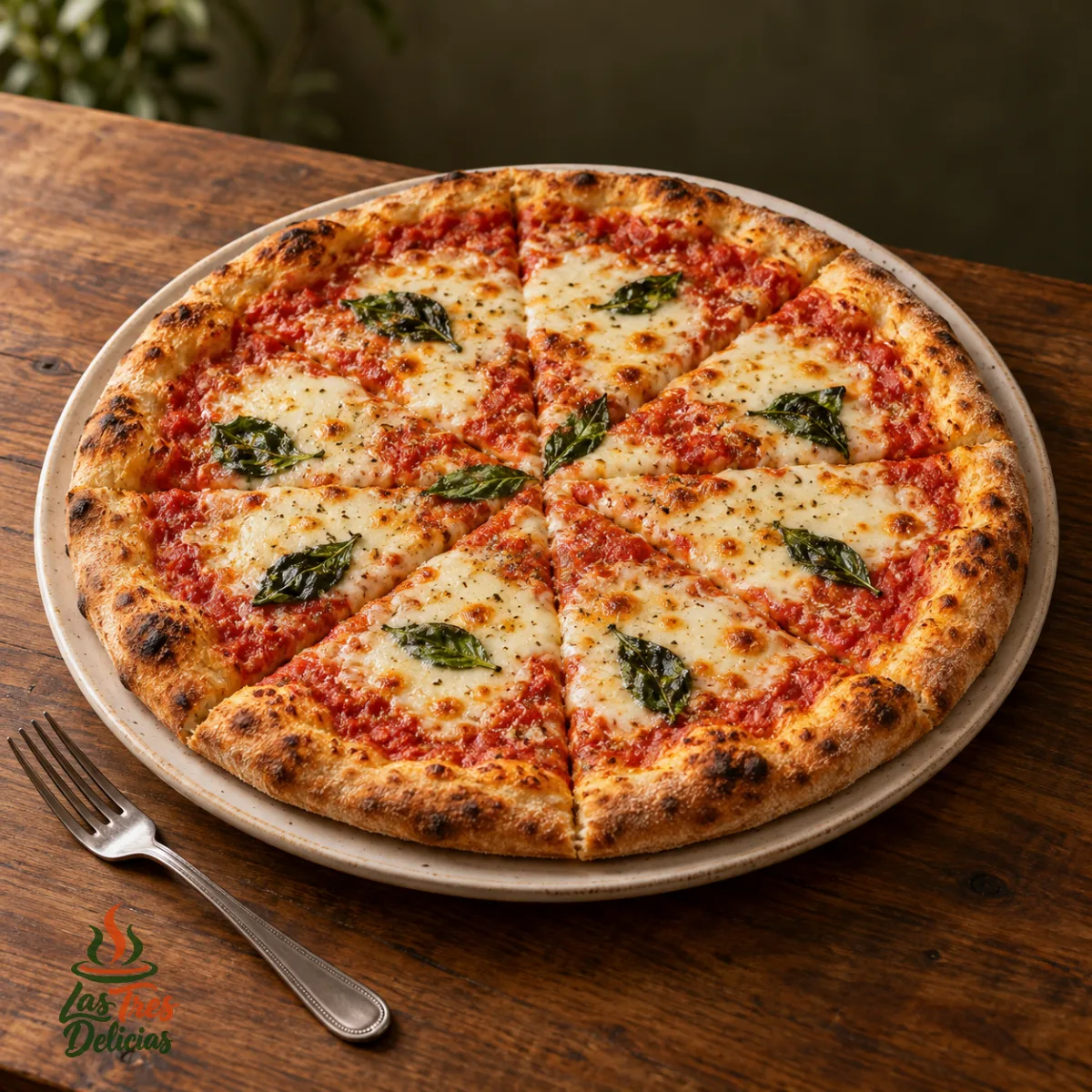 Foto de Pizza Margarita Familiar